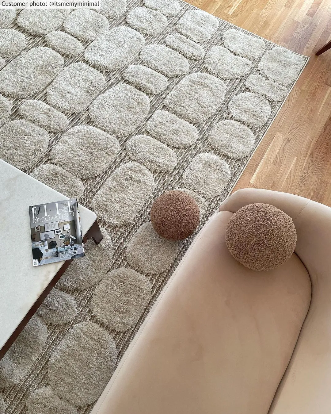 Hochflorteppiche - Fondi (beige)