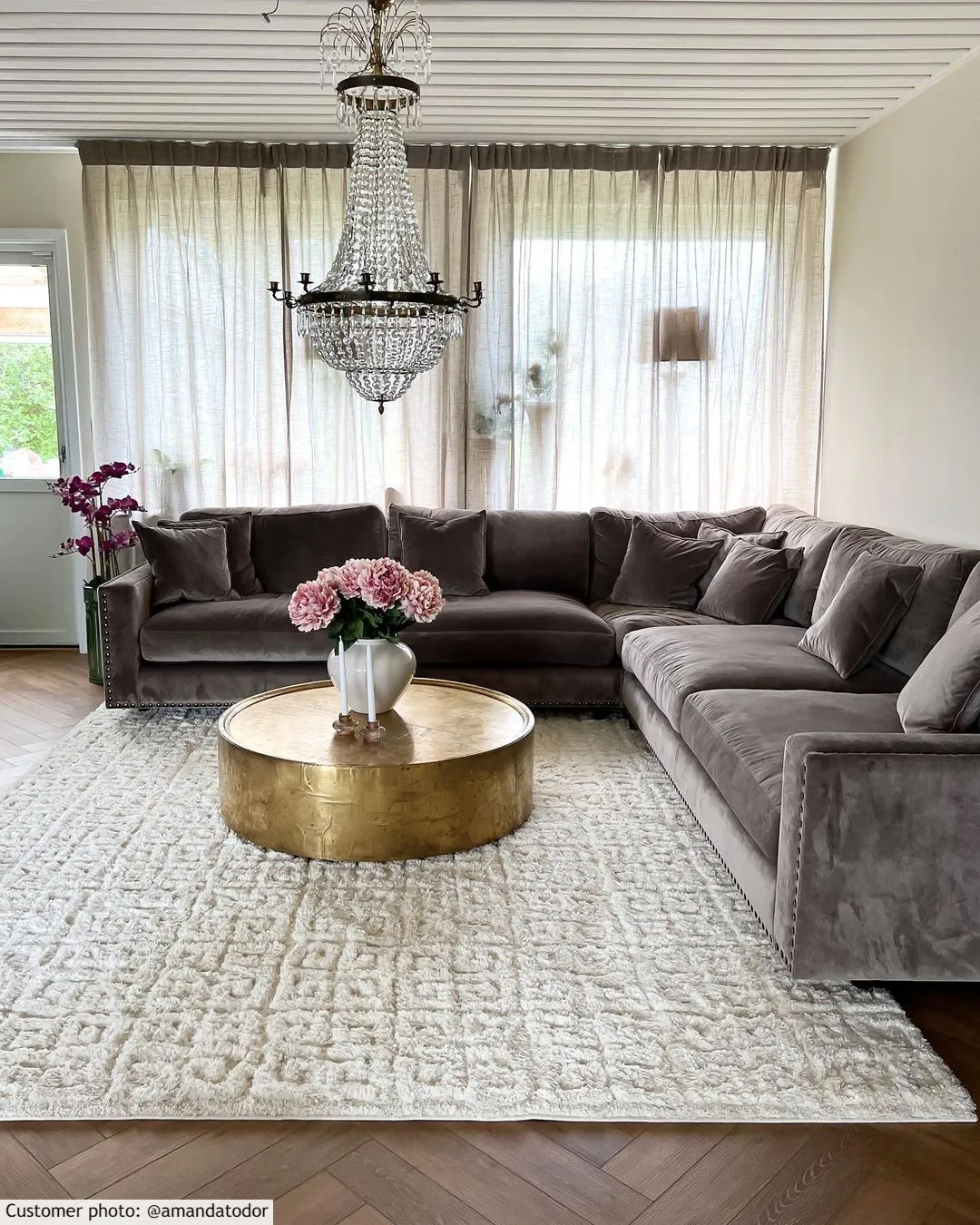 Hochflorteppiche - Parlos (offwhite)