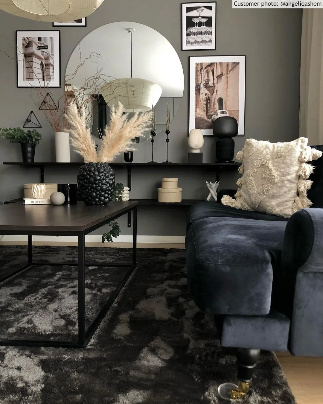 Hochflorteppiche - Aranga Super Soft Fur (anthrazit)