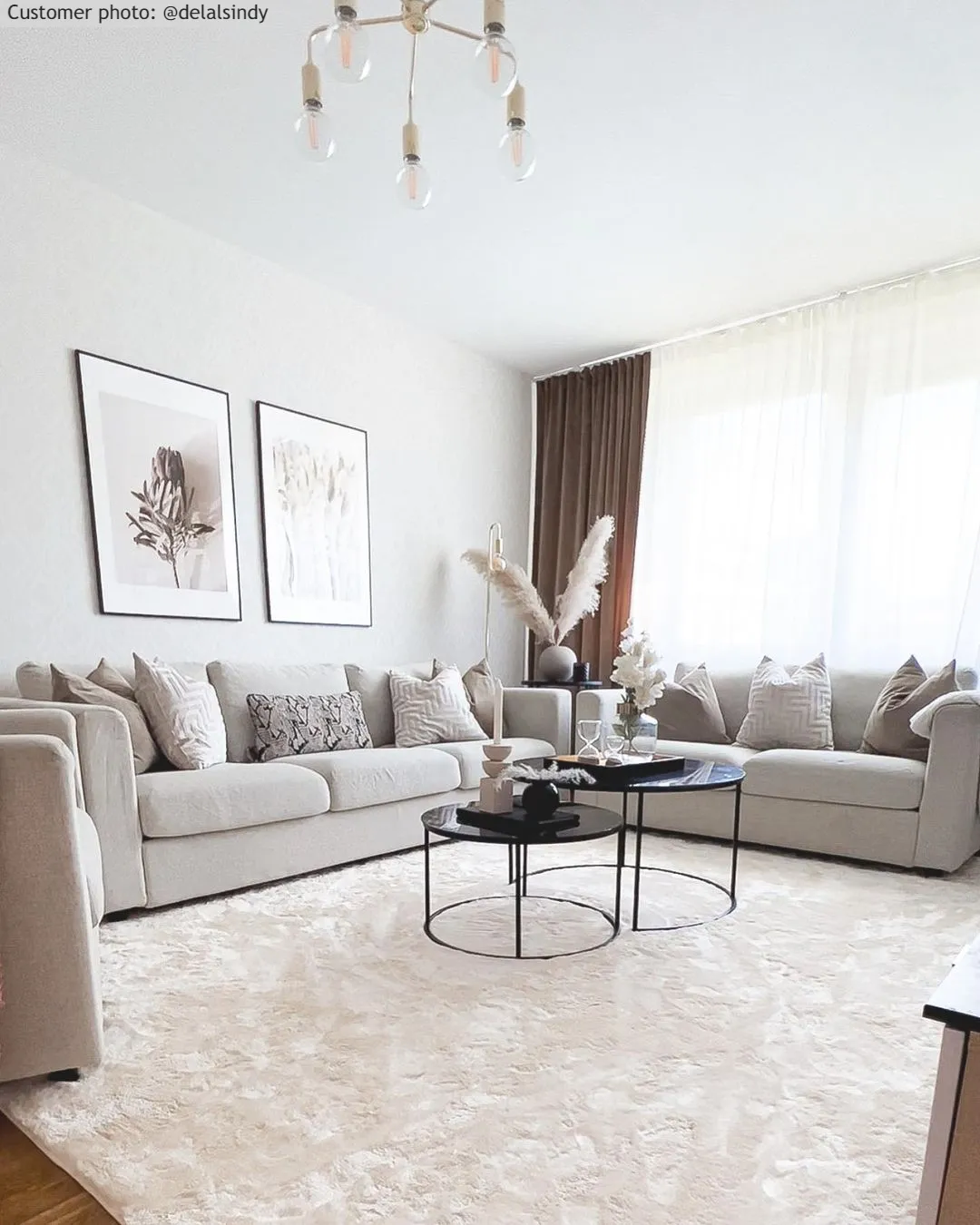 Hochflorteppiche - Aranga Super Soft Fur (beige)