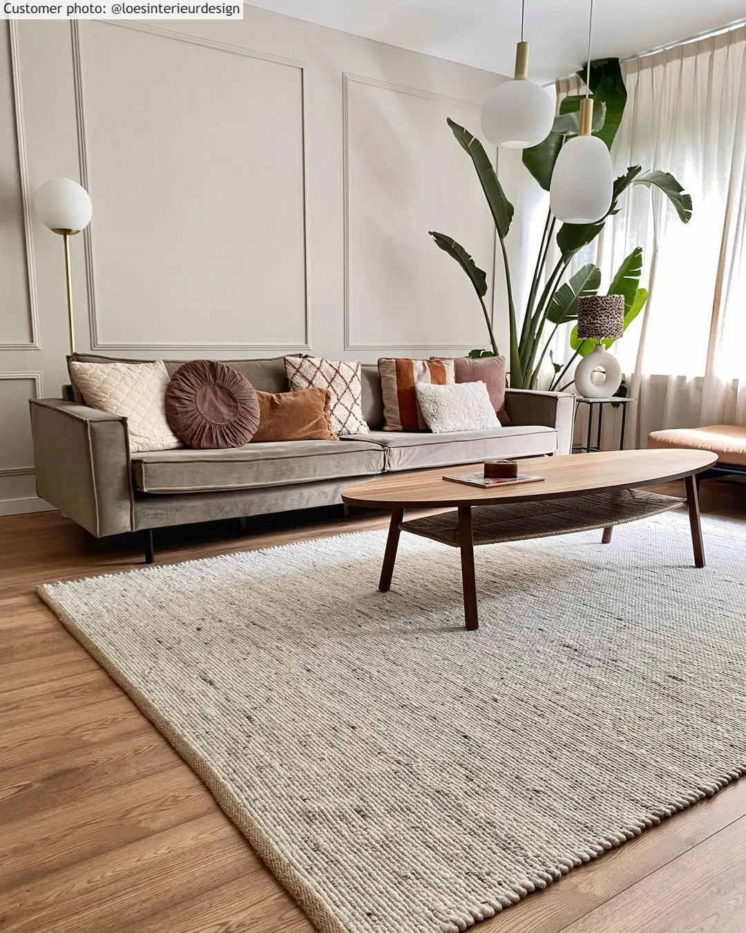 Wollteppich - Novo (beige)