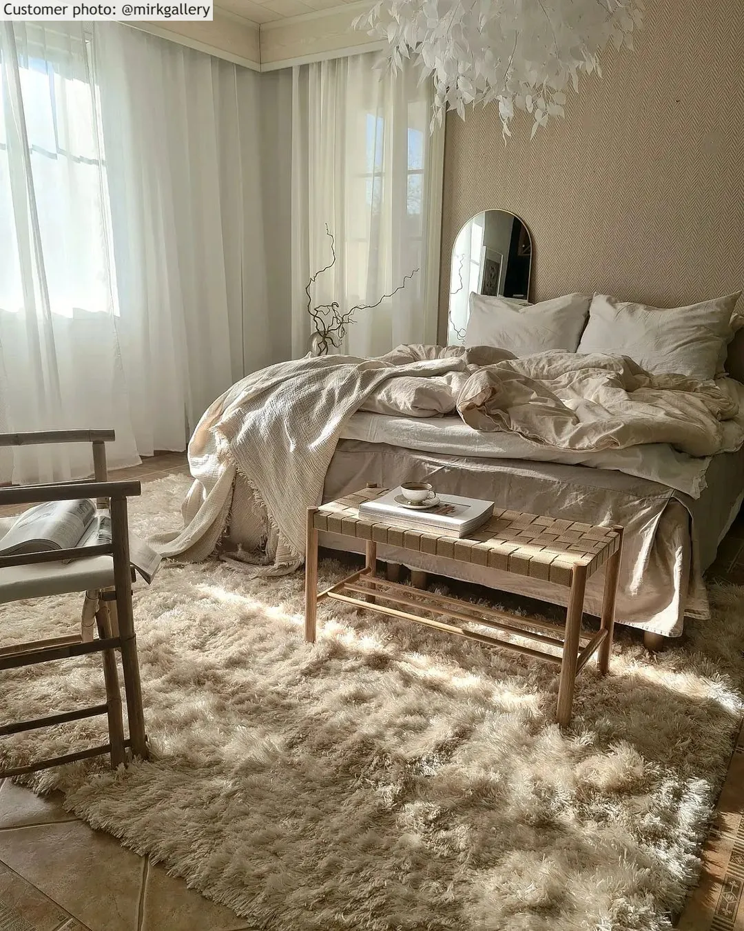 Hochflorteppiche - Janjira (offwhite)