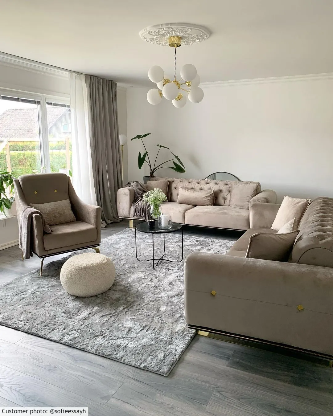 Hochflorteppiche - Cloud Super Soft (grau)