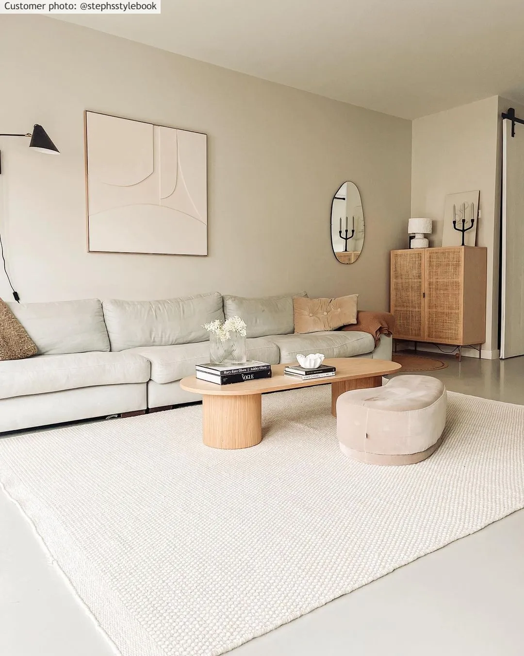 Wollteppich - Coastal (creme)